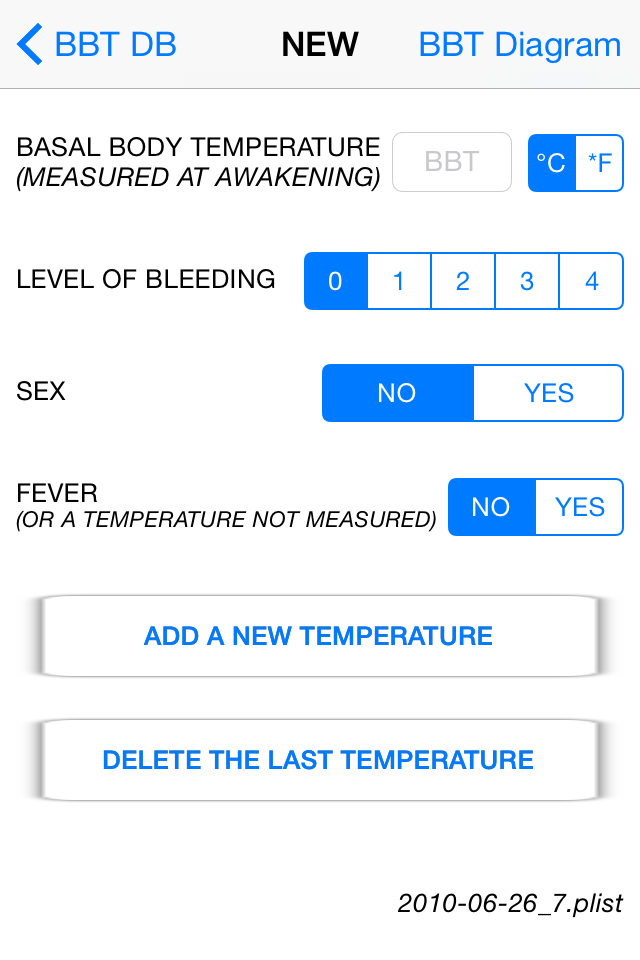 Basal Body Temperature Calculator