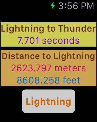 Lightning Distance Calculator