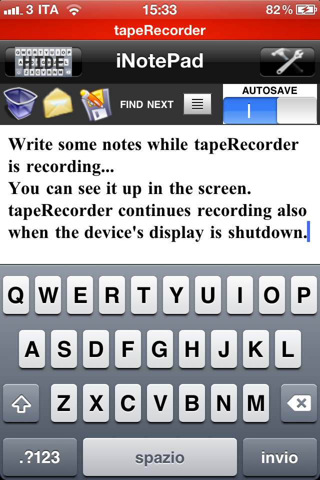 tapeRecorder HD